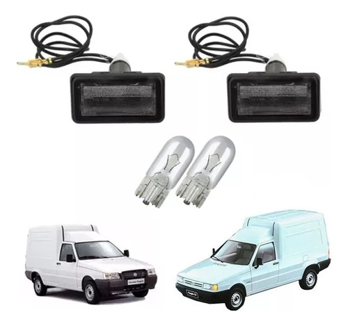 Faro Patente Fiat Fiorino Juego X2