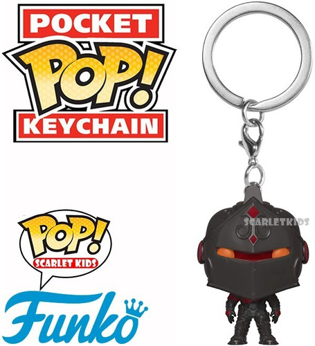 Funko Pop Llavero Fortnite Black Night Original Scarlet Kids