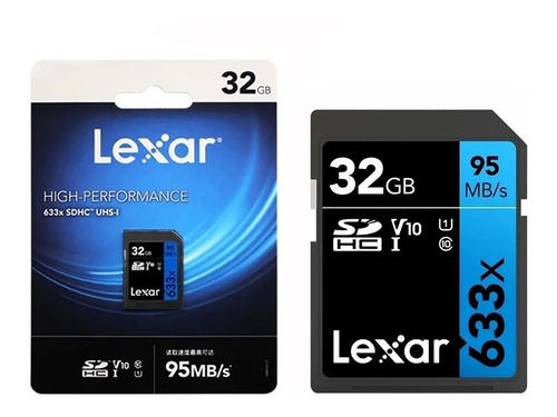 Cartão De Memória Lexar Profissional 32gb P/ Máquina Digital