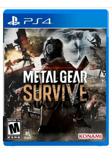 Metal Gear Survive Ps4 Fisico (disco) Nuevo Sellado Español.
