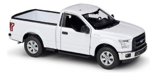 Welly 2015 Ford F-150 Pickup De Cabina Regular Blanco 1/24 D