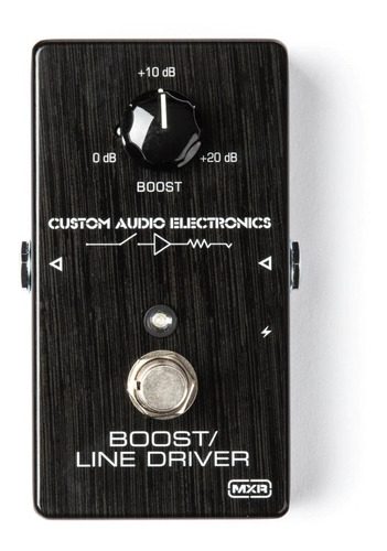 Pedal Dunlop Mxr Mc401 Boost Line Drive Cor Unica