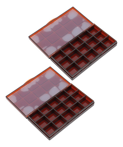 Estuche De Acuarela A Prueba De Fugas De Chocolate, 2 Piezas