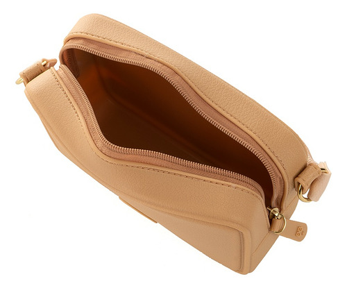 Bolsa Transversal Feminina Be Forever Rafitthy 35.13306 Cor Nude