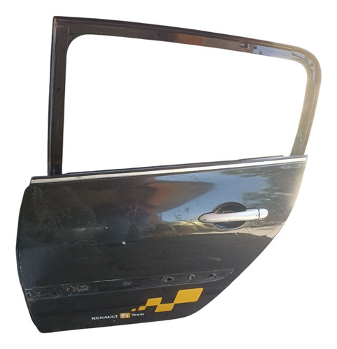 Puerta Trasera Izquierda Megane 2 Hatchback 2004 Al 2010 Trasera Izquierda Negro (Usado)