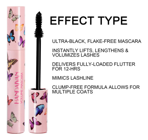 N Black Makeup Eyelash Long Curling Mascara Eye Lashes 5009