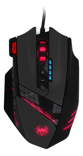 Zelotes C-12 Wired Usb Optical Gaming Mouse 12 Botones