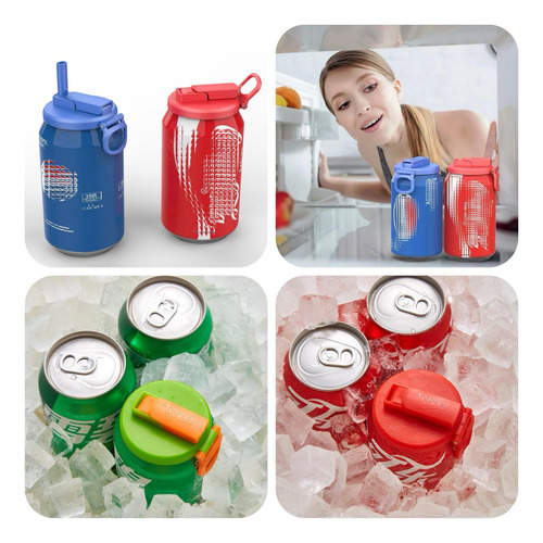 Paquete De 4 Tapas For Latas De Refresco De 4 Colores,