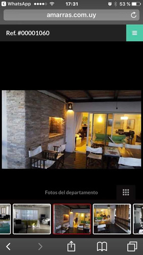 Imagen 9 de 14 de Depto 4 Dormitorios Tipo Casa Frente Al Mar. Vista Unica.