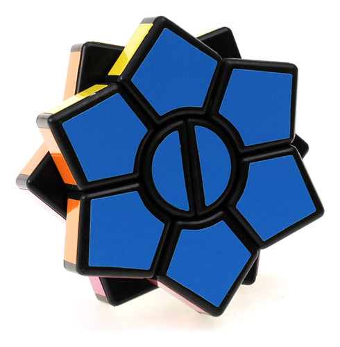 Cubo Hexagonal 2 Capas Sq Cube Creativo Mágico Rompecabezas Color De La Estructura