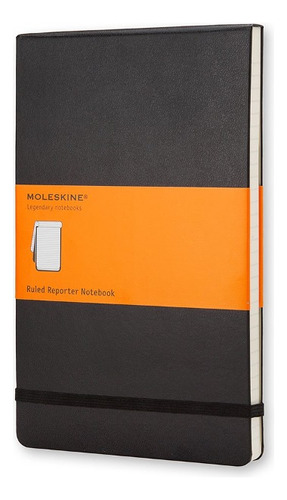 Moleskine Classic Hard Cover Reporter Notebook, Ruled (5483)