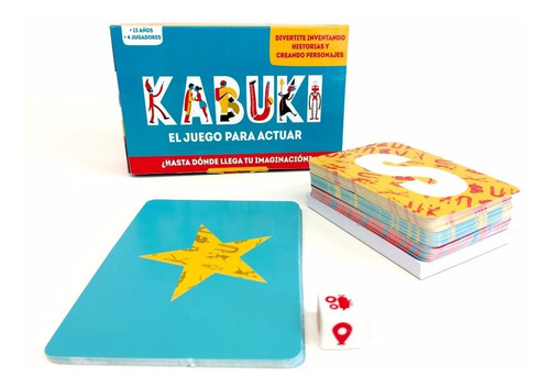Kabuki El Juego Para Actuar +13 Años Didactikids