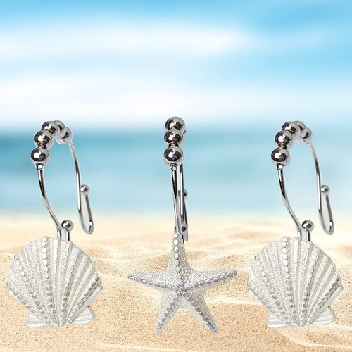 Actpe Estrella De Mar Y Conchas De Mar De Acero Inoxidabl