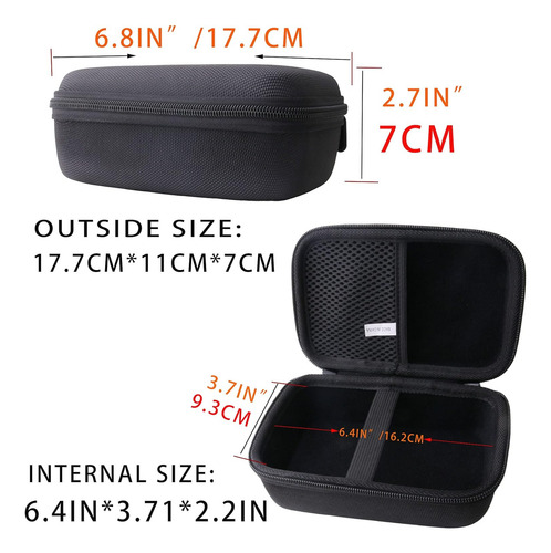 Funda De Transporte Waiyucn Hard Eva Para Positive Grid Spar