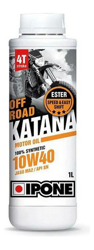 Aceite Motor Sintético Ipone Off Road Katana 10w40 Riderpro
