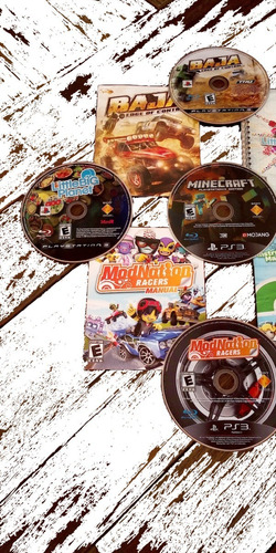 Lote 5juegos Playstation3 Litle Bigplanet Modnation Minecraf (Usado)