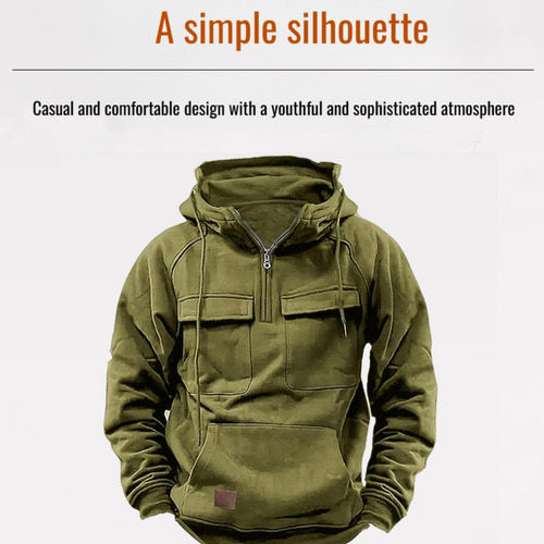 Sudadera Con Capucha Deportiva Juvenil Para Hombre Sudadera