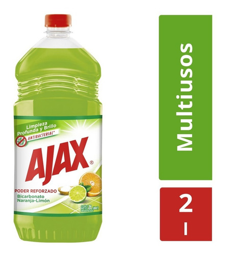Limpia Piso Ajax Bicarbonato 2l - L
