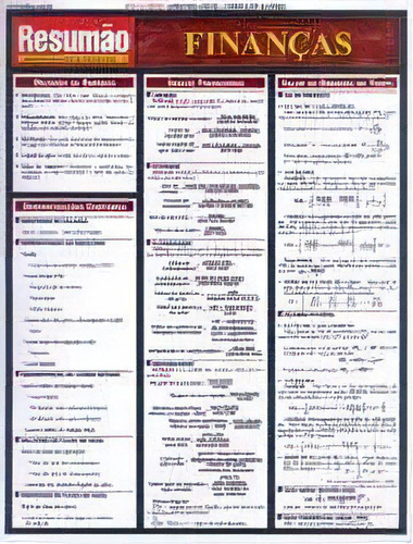 Financas - Colecao Resumao, De Fischer & Associados Barros. Editora Barros, Fischer & Associados, Capa Mole Em Português, 2005