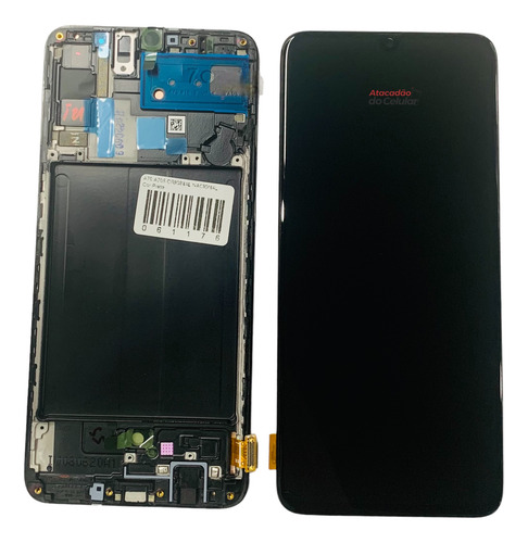 Display Touch Compativel A70 A705 Nacional C/aro Biometria