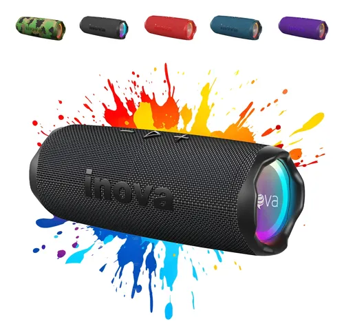Inova Caixa Som Bluetooth Caixa De Som Pequena Som Casa Cor Preto1