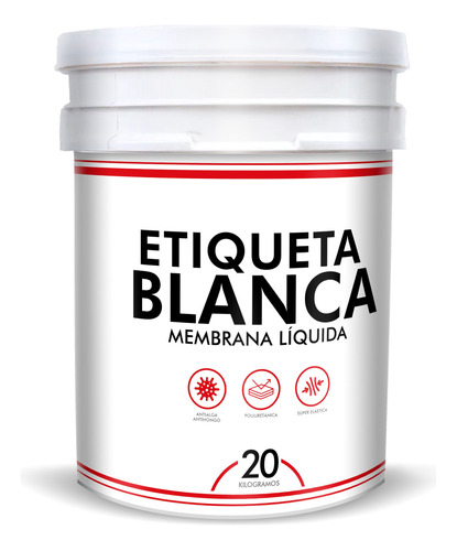 Membrana Liquida Blanca Etiqueta Blanca 20 Kg
