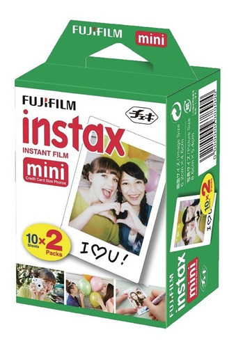 Film Rollo Pack 20 Fotos Instax Mini 8 - 9 Fujifilm Fuji 
