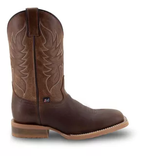 Botas Justin De Piel Para Caballero 5497 Suela Goma