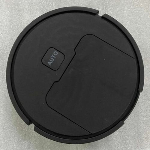 Aspirador de pó robô sem fio inteligente recarregável cor preto