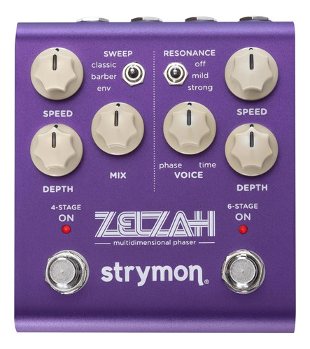 Strymon Zelzah Multidimensional Phaser Guitar Effects Pedal