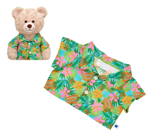 Camisa Tropical Build-a-bear