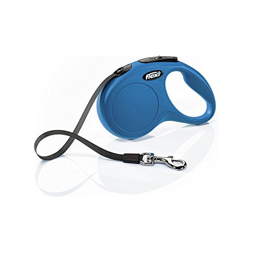 Correa De Perro Retráctil Flexi Classic En Azul, 16