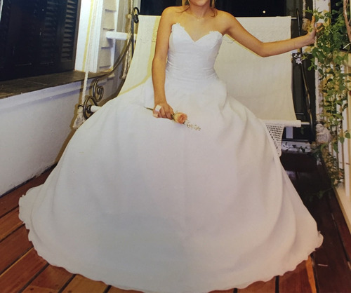 Vestido De 15 Años - Blanco De Diseño - Nuevo
