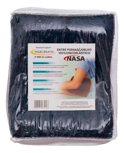Almofada Entre Pernas/joelho Viscoelástica Nasa