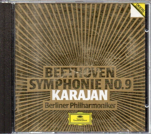 Beethoven Symphonie 9 Karajan Berliner Philharmonik Cd Ger 