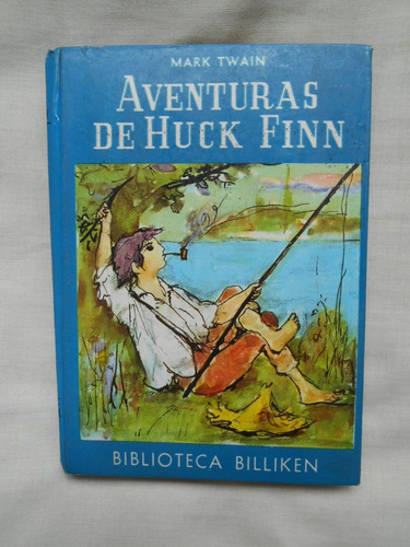 Libro Las Aventuras De Huck Finn Editorial Atlántida 1972