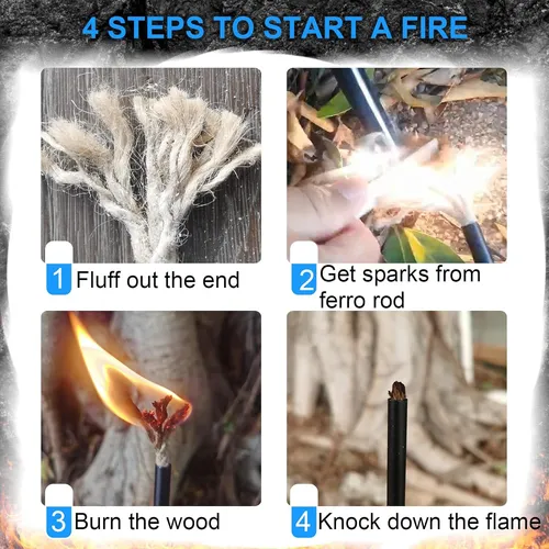 Los Kits Profesionales De Iniciación Al Fuego Con Varilla...