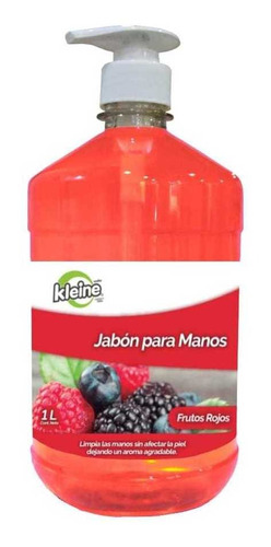 Jabon Liquido Frutos Rojos X1000ml Kle - L a $23900
