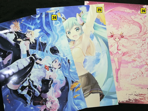 Posters A3 29x42cm Hatsune Miku / Vocaloid