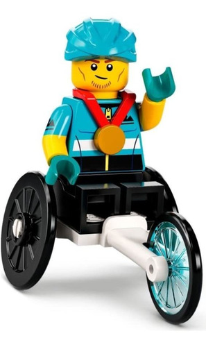 Bono De Corredor De Silla De Ruedas Lego Minifigure Series 2