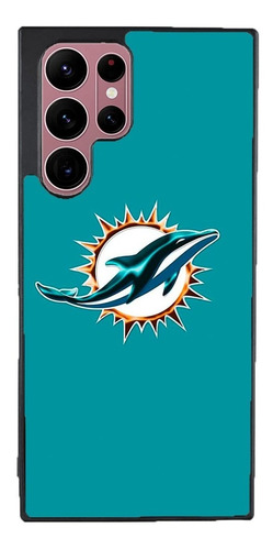 Funda Para Galaxy Nfl Miami Dolphins Delfines Verde