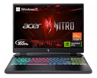 Acer Nitro 16 Laptop Para Juegos | Cpu Amd Ryzen 9 7940hs