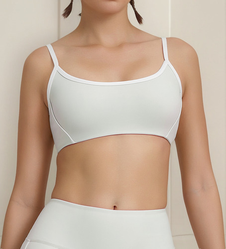 Ropa Interior Deportiva Con Tirantes Finos Ajustada A Prueba