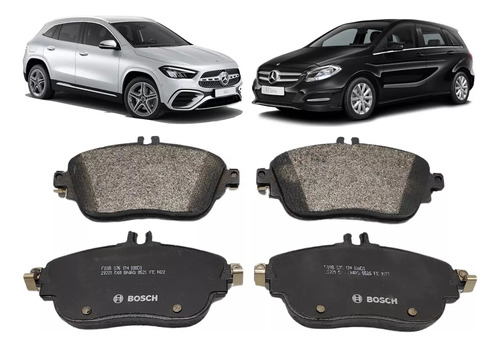 Pastilha Dianteira Quietcast Mercedes Cla-180 2013-2019