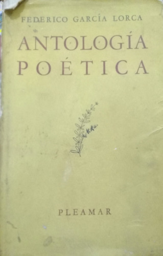 Federico García Lorca / Antología Poética (1918-1936)