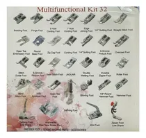 Comprar Kit De 32 Pie Prensatelas Para Máquinas De Coser Familiar