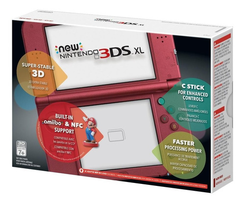 !!! New 3ds Xl Consola Nintendo 3ds  En Whole Games !!!