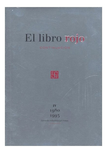 Nuevo | El Libro Rojo, Continuación Iv, 1980-1993- Villadel