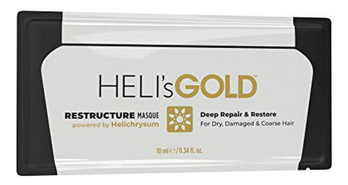 Heli's Gold Restructure Masque - For Color Treated, Coarse, 