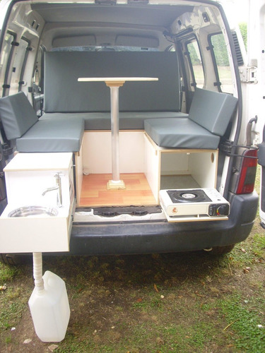 Kit Mini Camper Deluxe Para Partner Berlingo Y Kangoo